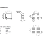夸克晶振,QTPX3晶振,可編程振蕩器